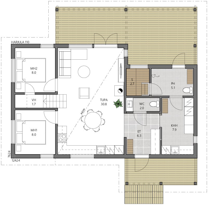polarhouse-individual-houses-harjula-110-log-home